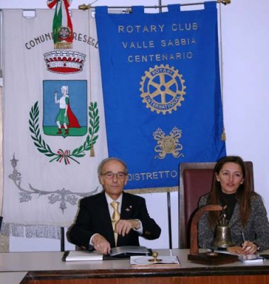 Il Governatore del Rotary in Valle Sabbia