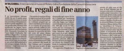 No profit, regali di fine anno
