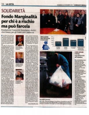 Fondo Marginalità per chi è a rischio ma può farcela