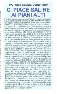 Ci piace salire ai piani alti