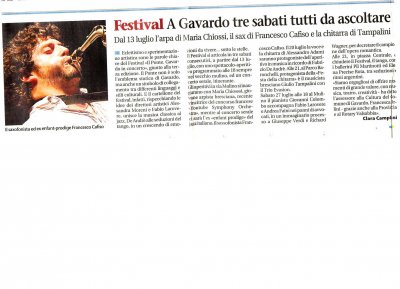 A Gavardo tre sabati tutti da ascoltare