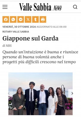 Giappone sul Garda